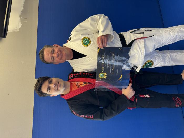 Black belt 1st degree · March 30, 2024 · Promoted by Master John Machado