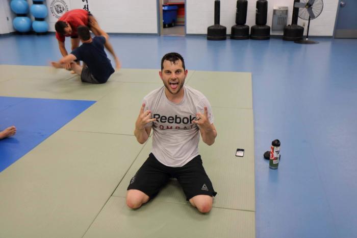 Purple belt · April 6, 2019 · Promoted by Steve Burgess