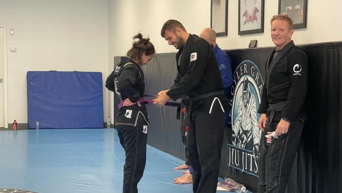 Purple belt · March 30, 2024 · Promoted by Kroyler Gracie