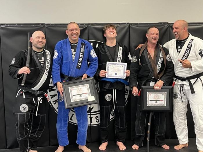Black belt grading