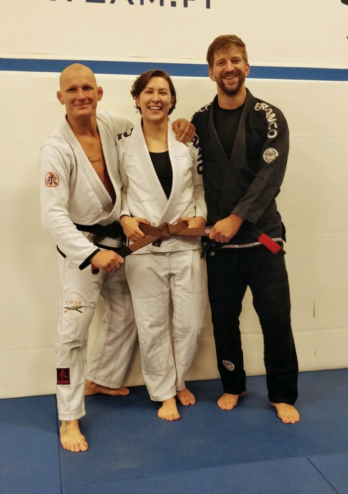 Brown belt · October 6, 2022 · Promoted by Greger Forsell