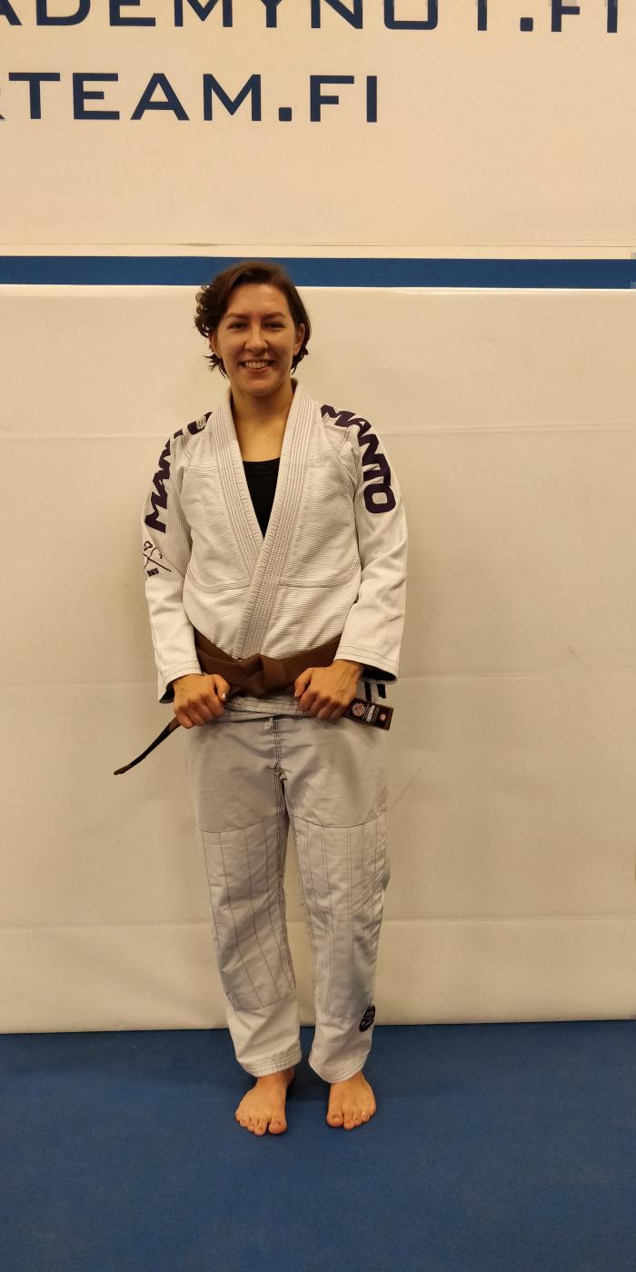Brown belt · October 6, 2022 · Promoted by Greger Forsell