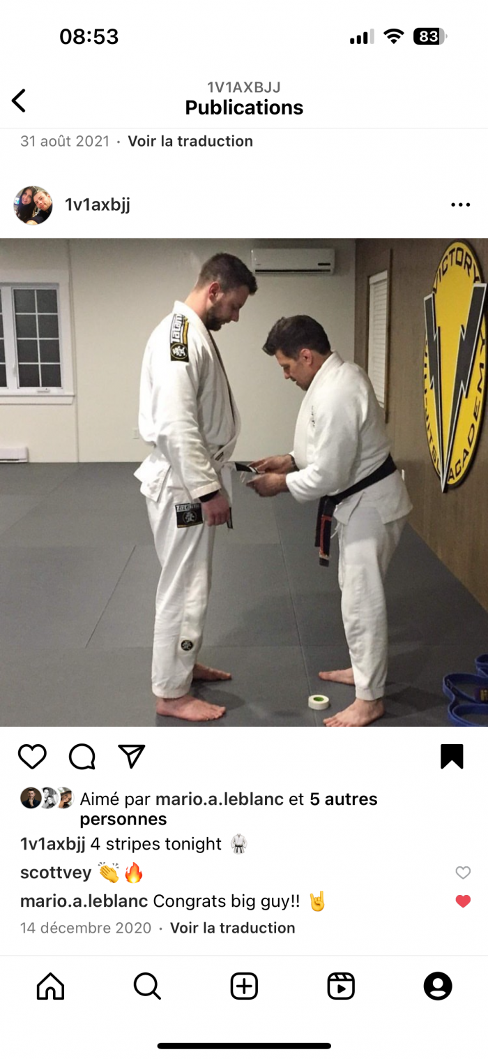 White belt · April 8, 2019