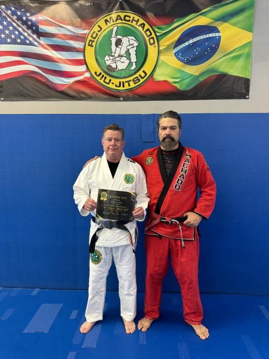 Promotion to 1st degree by Master John Machado