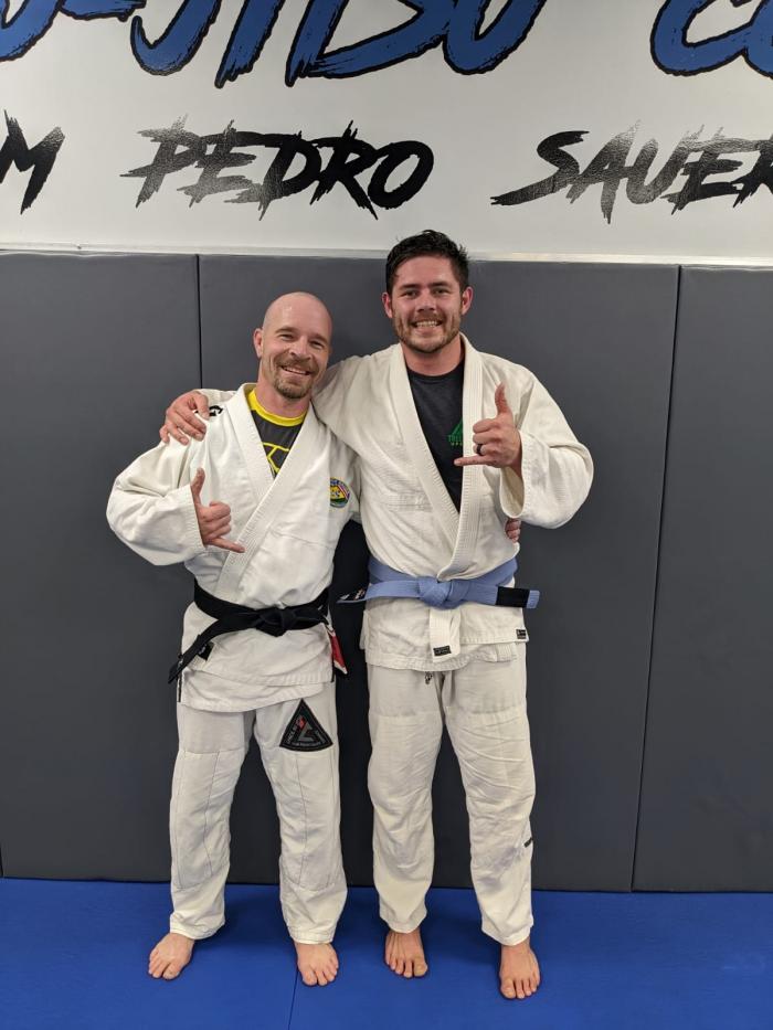 Blue belt · October 21, 2022 · Promoted by Andy Bryant