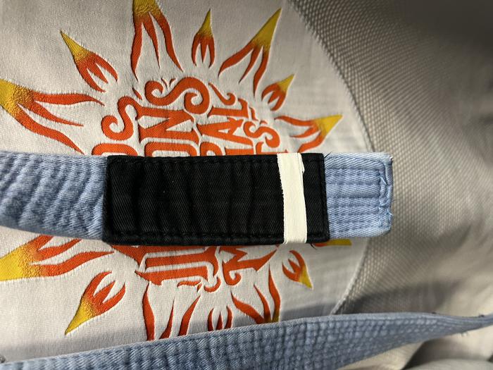 Blue belt · October 25, 2023 · Promoted by Cary Bingham