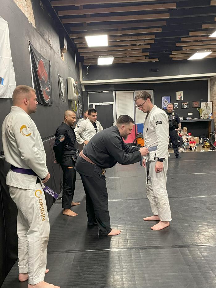 Blue belt · June 3, 2023 · Promoted by Tryfon Stathopoulos