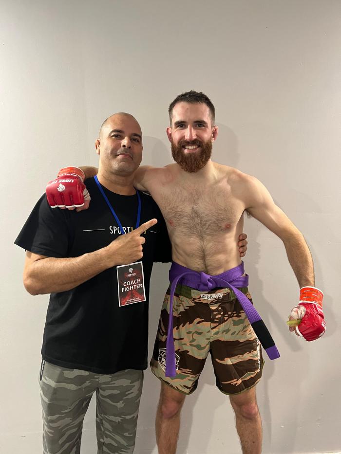 Purple belt · December 9, 2023 · Promoted by Dom Ciccarino