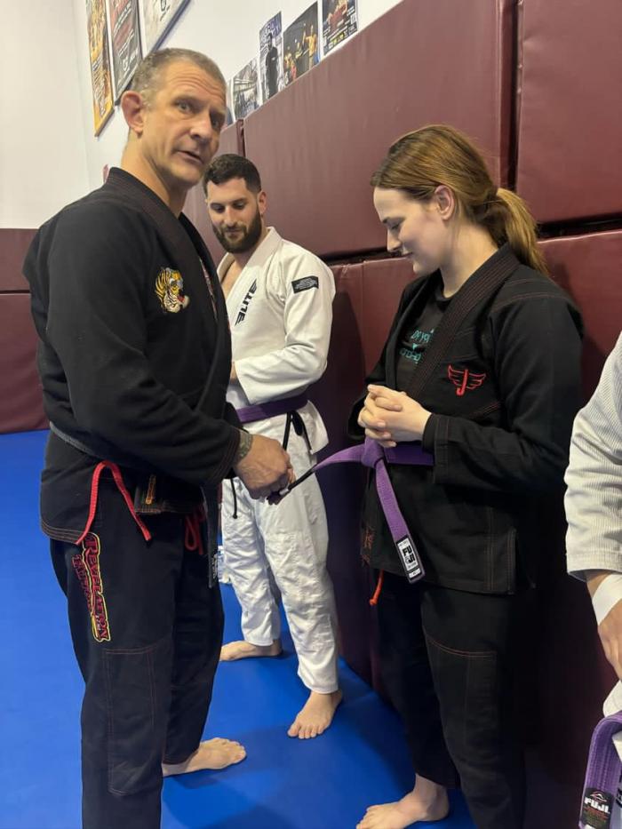 Purple belt · May 7, 2022 · Promoted by Jason Bircher