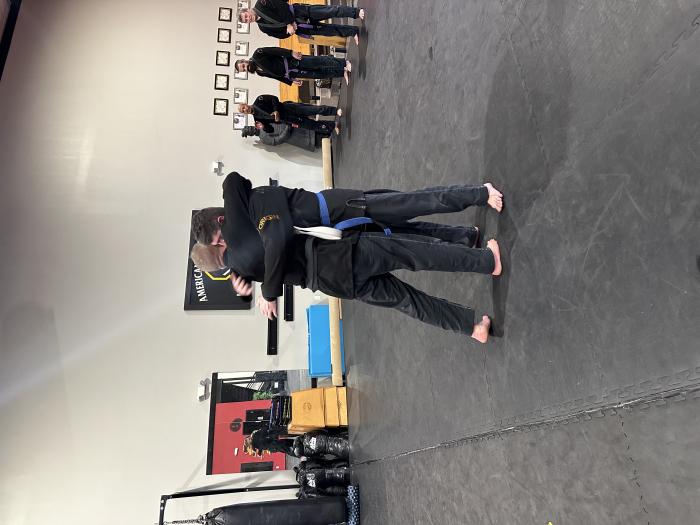 Blue belt · February 4, 2024 · Promoted by Jon Trizila