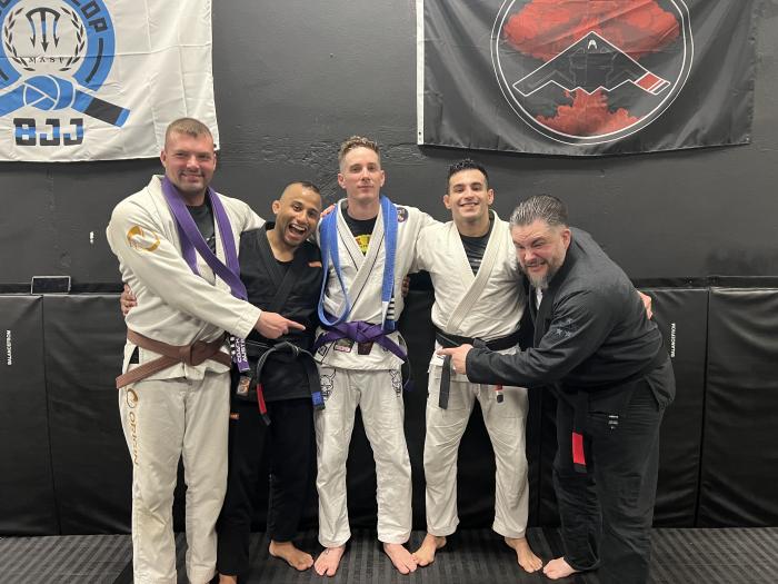 Purple belt · April 1, 2024 · Promoted by Johnathan