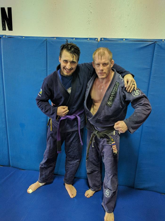 Purple belt · February 18, 2017 · Promoted by Shawn Hammonds