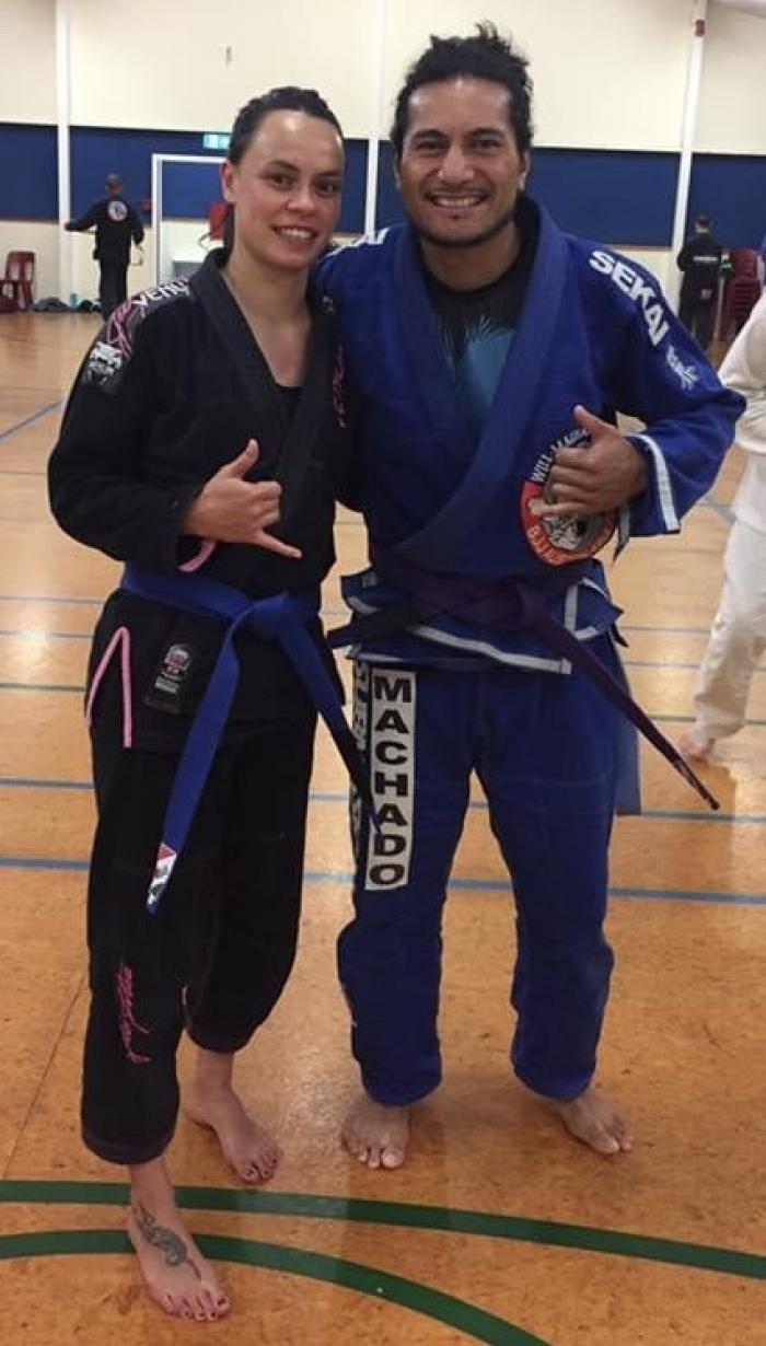 Blue belt · April 4, 2017 · Promoted by Glen Tarrant