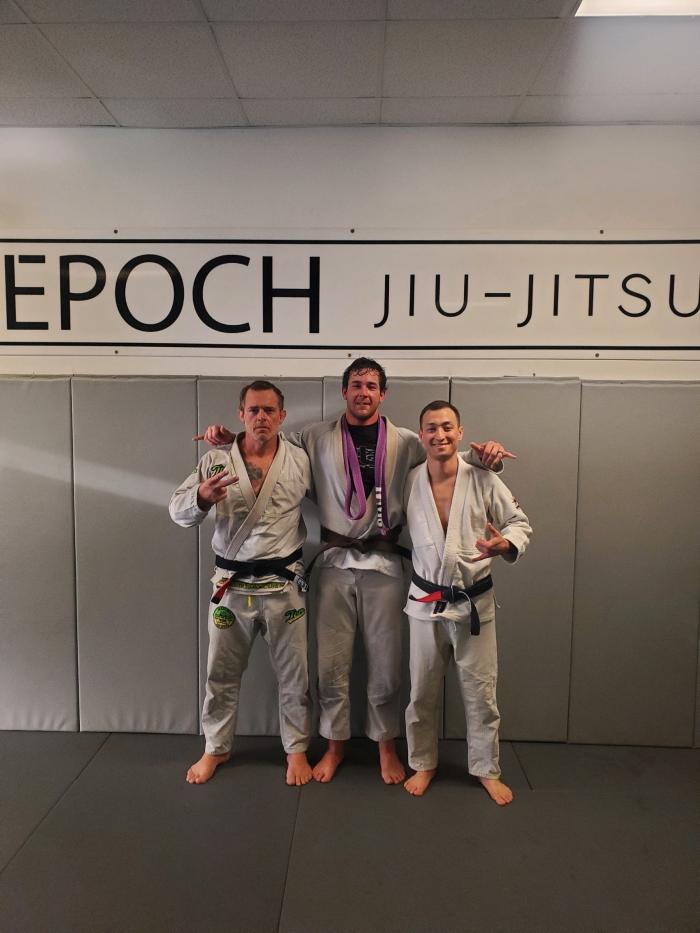 Brown belt · April 4, 2024 · Promoted by Brian Mingia