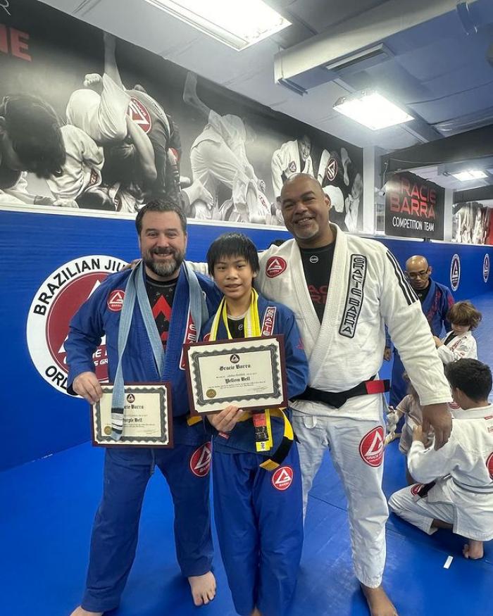 Purple belt · December 9, 2023 · Promoted by Roger Santos