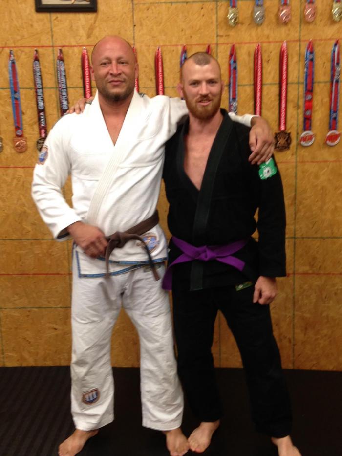 Purple belt · August 12, 2015 · Promoted by Matt Tonubbee