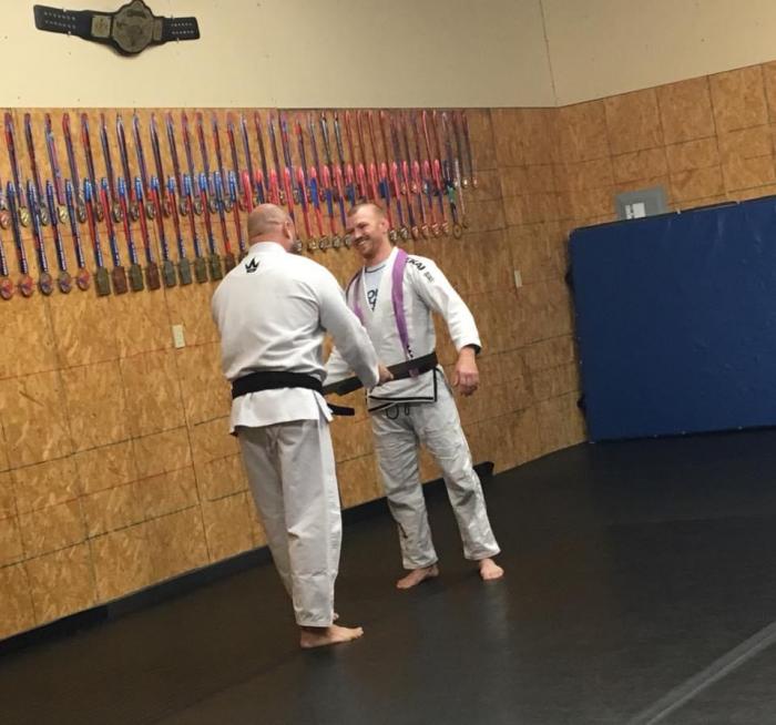 Brown belt · December 18, 2017 · Promoted by Matt Tonobbee