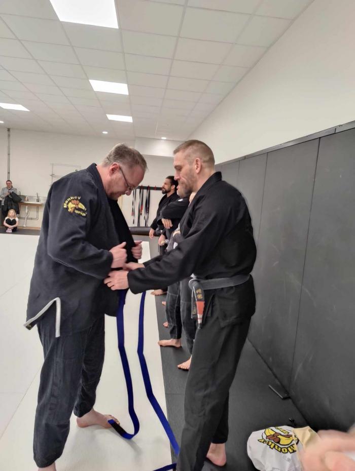 Blue belt · April 5, 2024 · Promoted by Christian Dellevåg