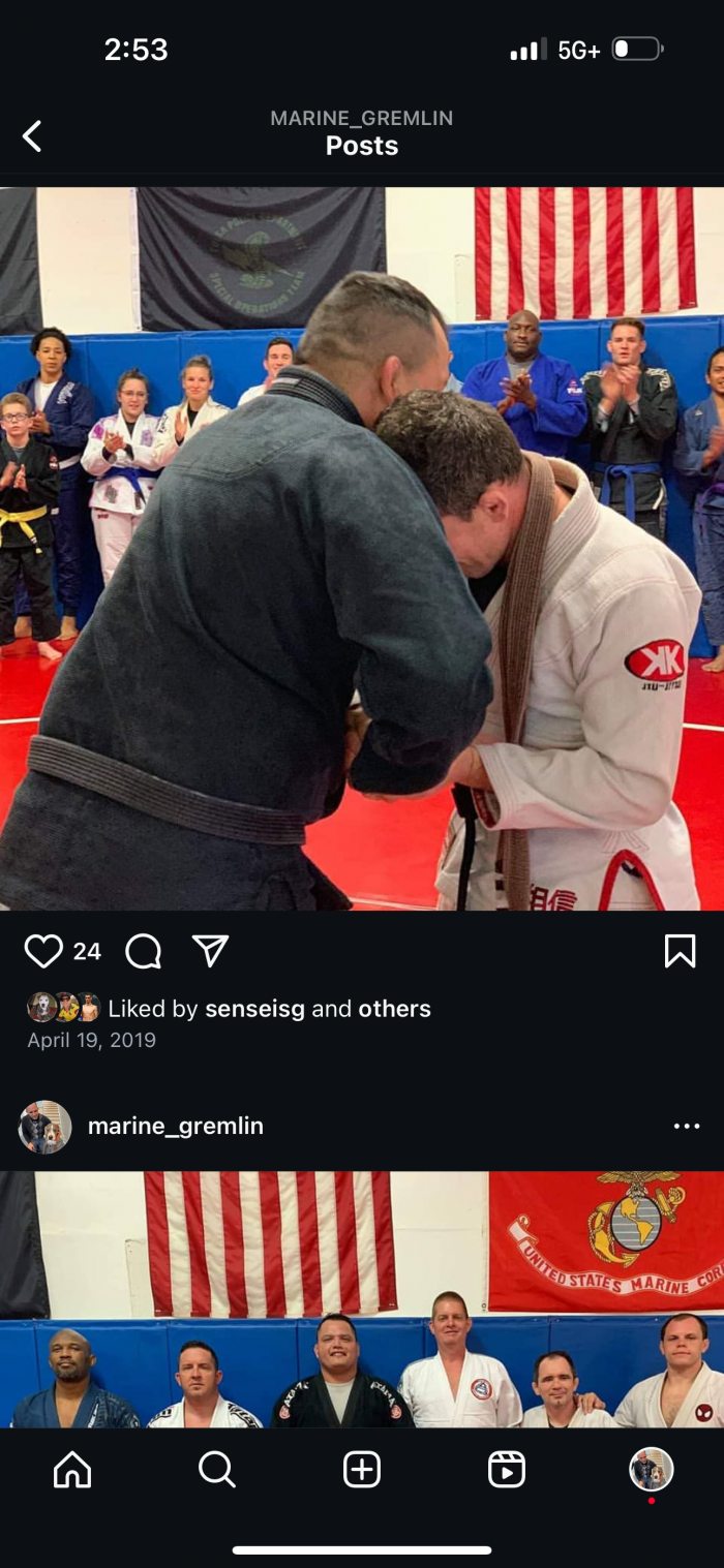Black belt · April 16, 2019 · Promoted by Jim Strahley