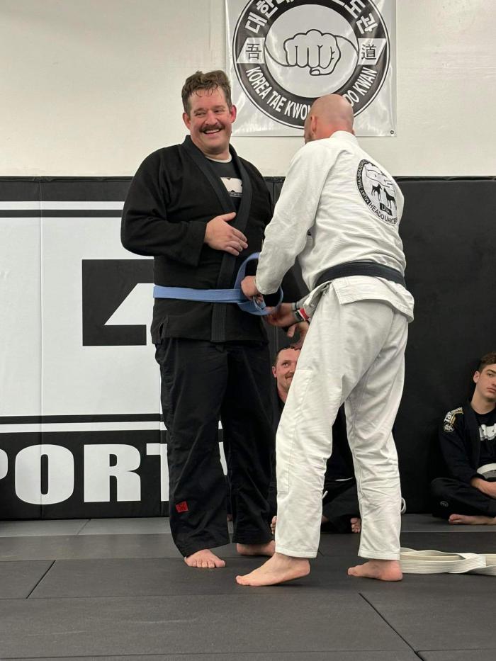 Blue belt · March 26, 2024 · Promoted by Michael Bateman