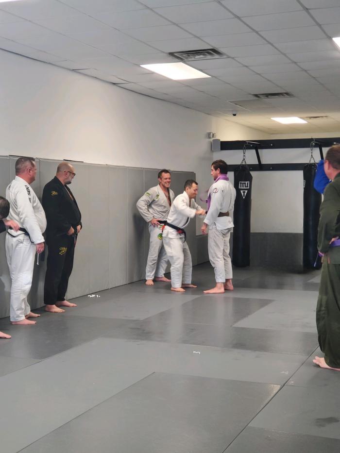 Brown belt · April 4, 2024 · Promoted by Brian Mingia