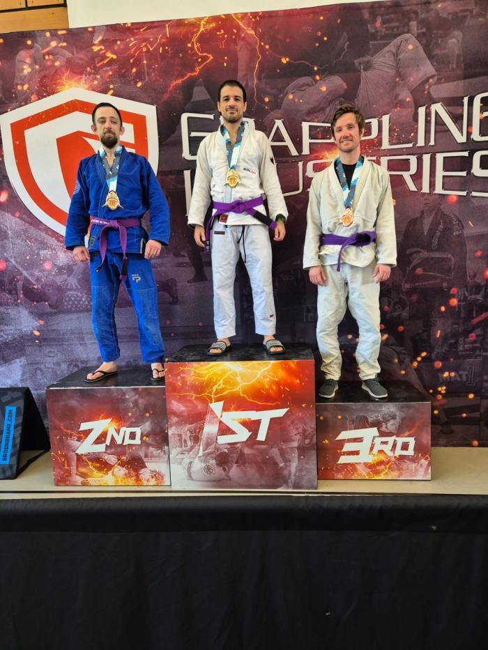 Purple belt · February 16, 2024 · Promoted by Tony Hesse