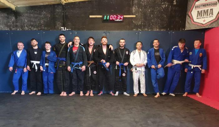 An average "Gi" session.