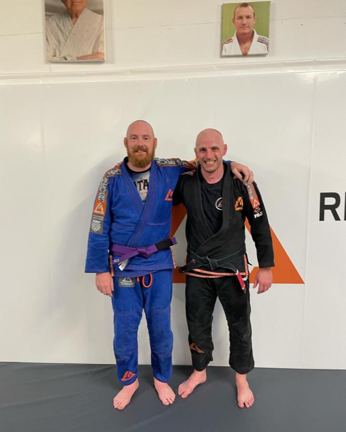 Purple belt · September 6, 2021 · Promoted by Bryan Gorman