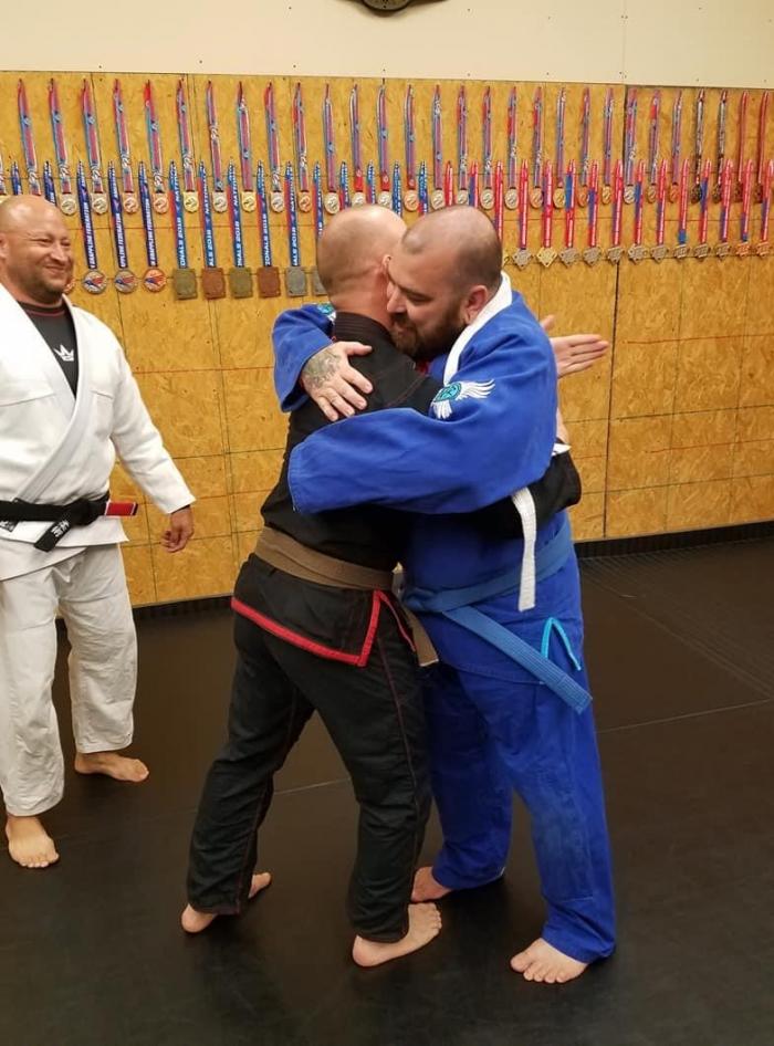 Blue belt · July 2, 2018 · Promoted by Josh Pulsifer