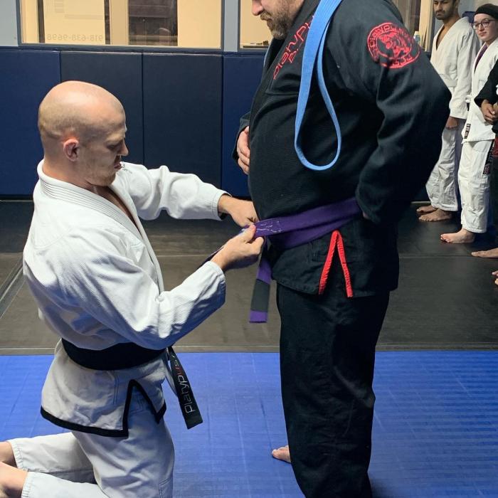 Purple belt · January 6, 2020 · Promoted by Josh Pulsifer