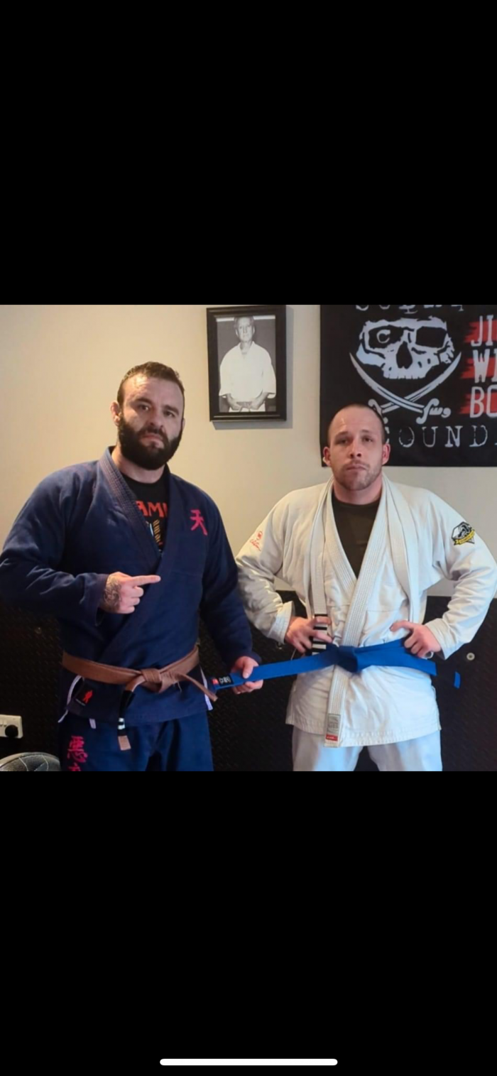 Blue belt · April 7, 2024 · Promoted by Chris Petherwick