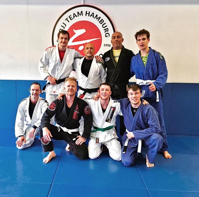 Besuch von BJJ Black Belt Amilcar Alves, 27.03.2023