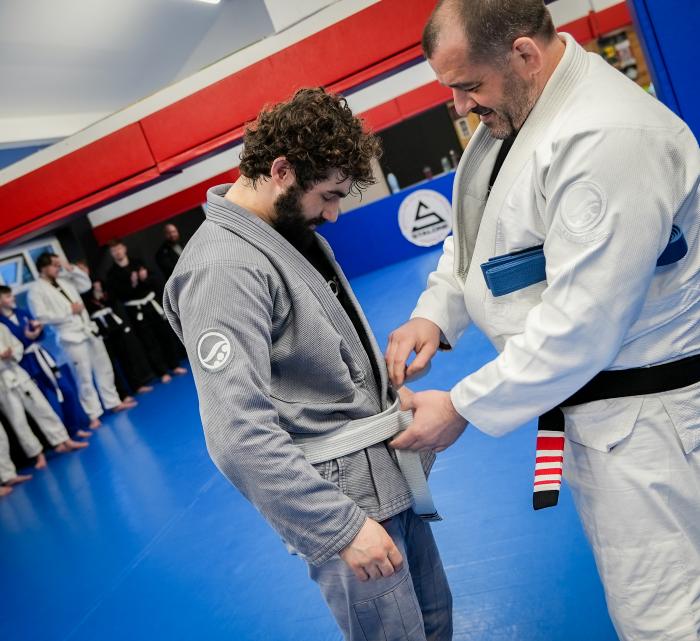 Blue belt · April 8, 2024 · Promoted by Matthew Callaghan