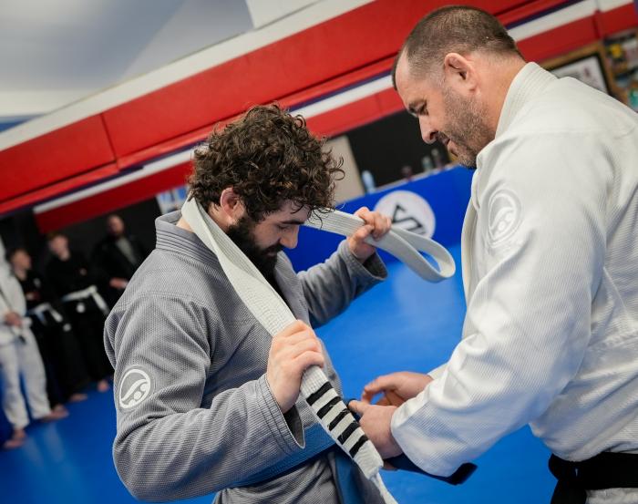 Blue belt · April 8, 2024 · Promoted by Matthew Callaghan