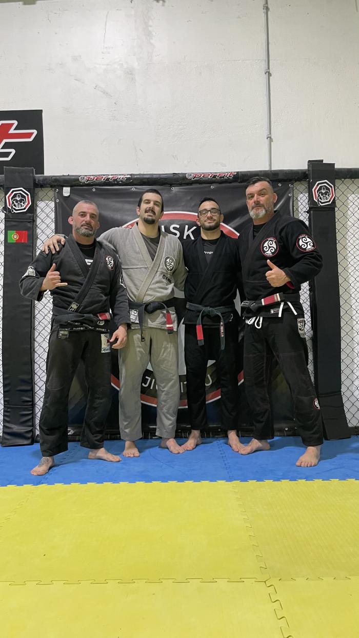 Visiting Triskle Jiu-Jitsu friends 12-03-2024
