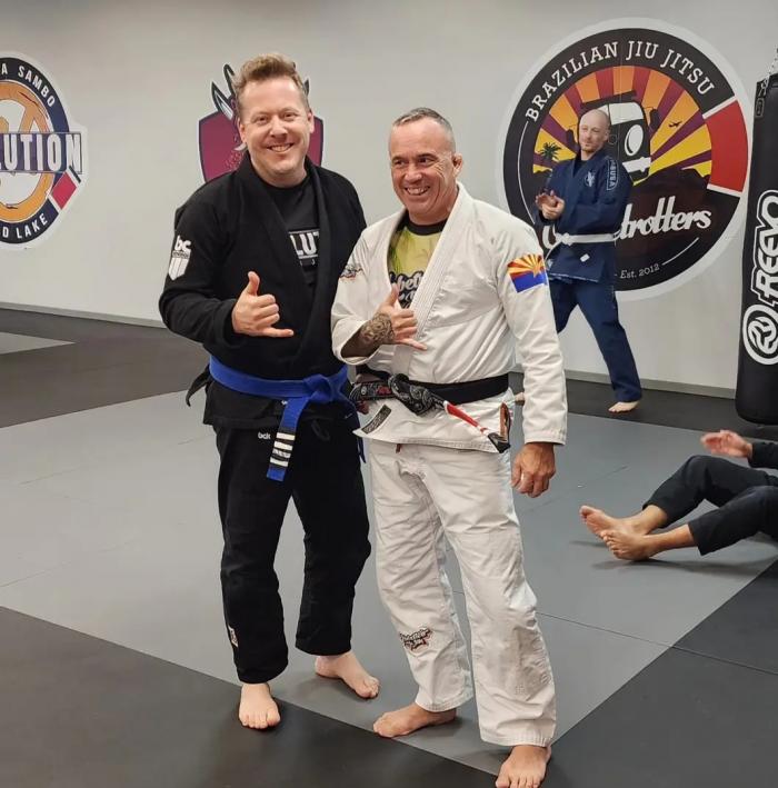 Blue belt · April 17, 2022 · Promoted by Bernard Antle