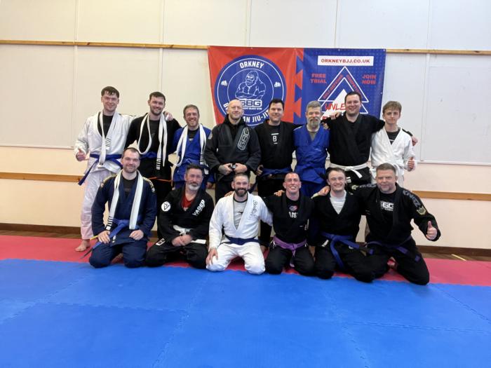SBG Orkney's first seminar and grading event pic 1