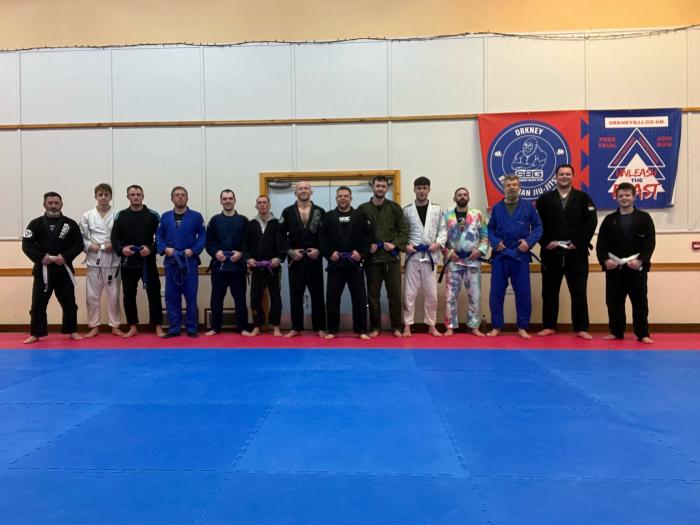 SBG Orkney's first seminar and grading event pic 2