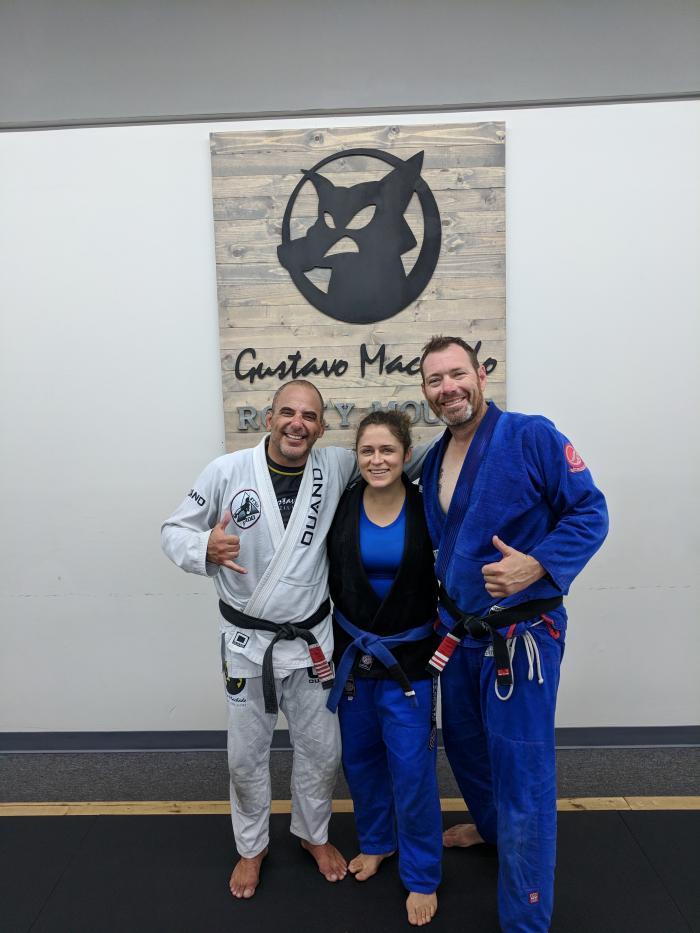 Blue belt · August 11, 2018 · Promoted by Eric Griffin