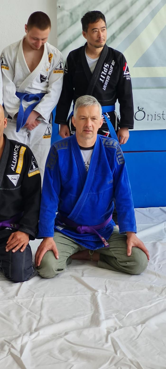 Purple belt · April 17, 2022 · Promoted by Danko Uglesic
