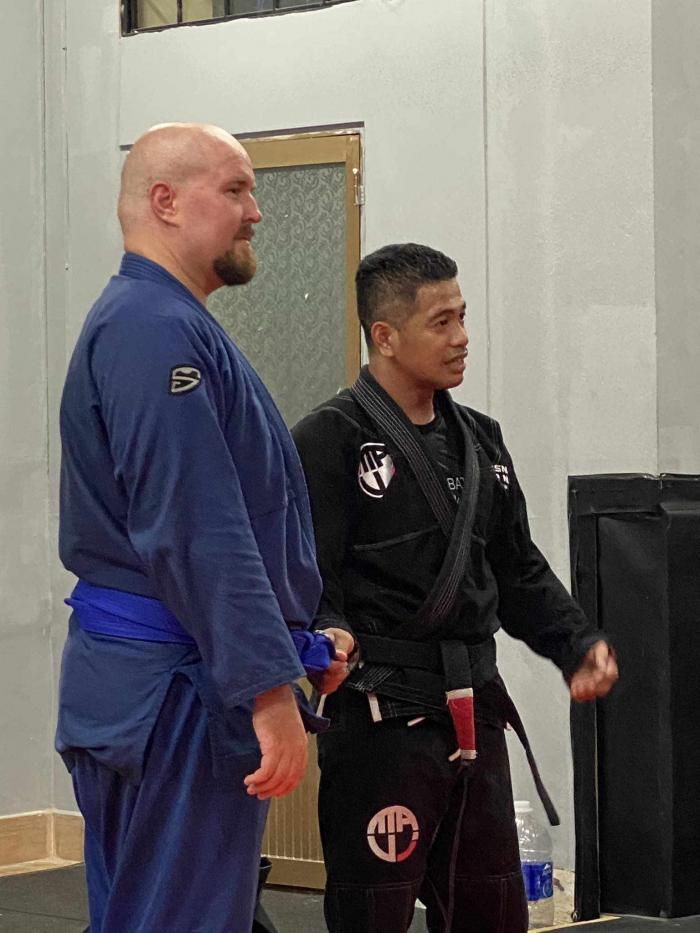 Blue belt · February 19, 2024 · Promoted by Marc Louie Aldovino