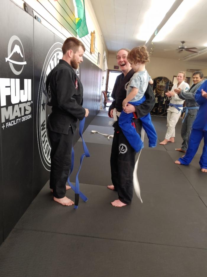 Blue belt · June 1, 2020 · Promoted by Ben Price