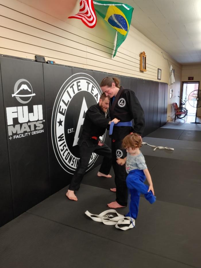 Blue belt · June 1, 2020 · Promoted by Ben Price