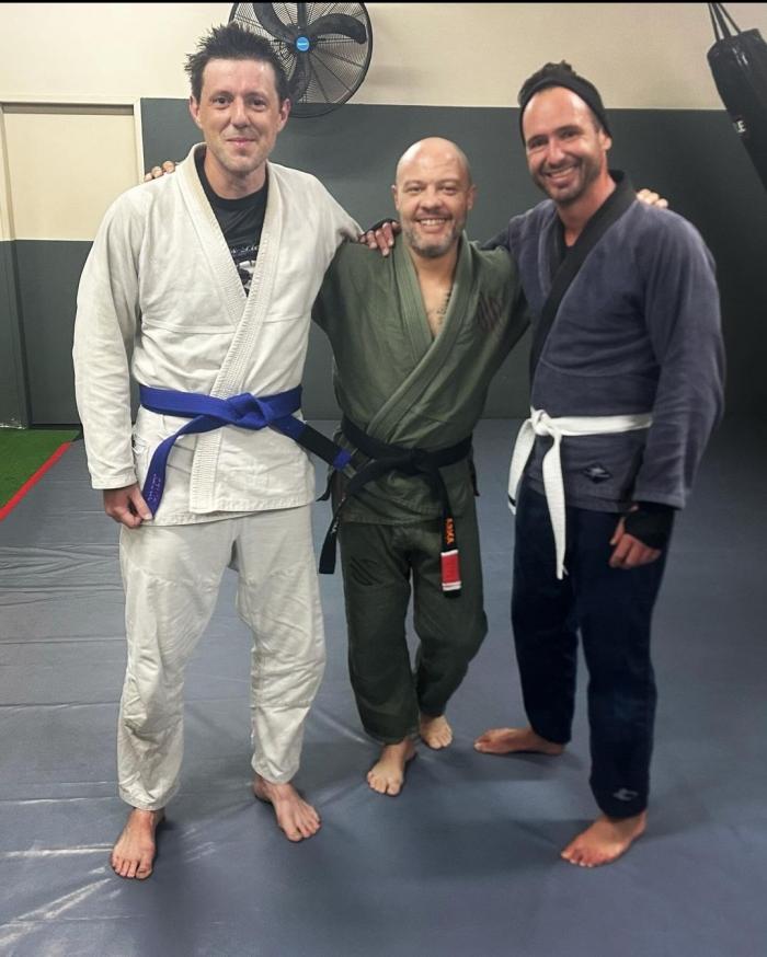 Blue belt · April 11, 2024 · Promoted by Neville Heath