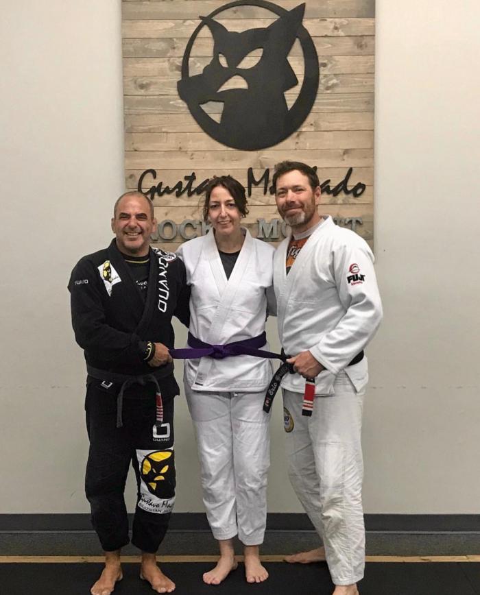 Purple belt · March 9, 2019 · Promoted by Gustavo Machado