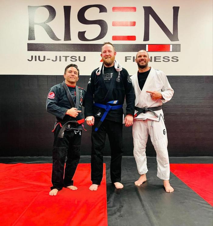 Blue belt · March 14, 2024 · Promoted by Rob Steenburg