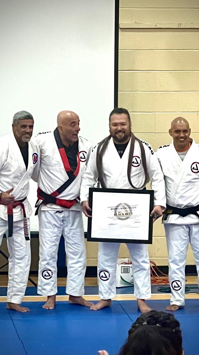 Black belt · April 7, 2024 · Promoted by Master Ailson Brites