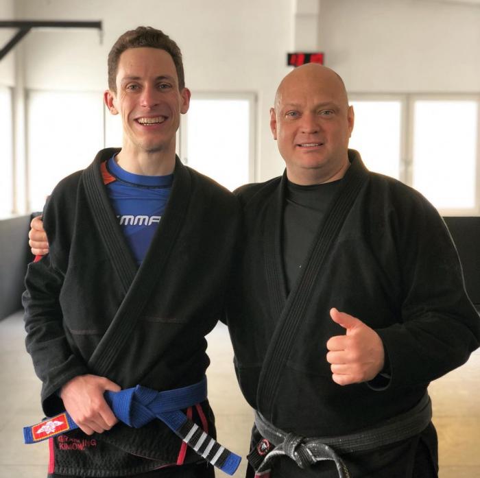 Blue belt · December 1, 2018 · Promoted by Hans Hutton