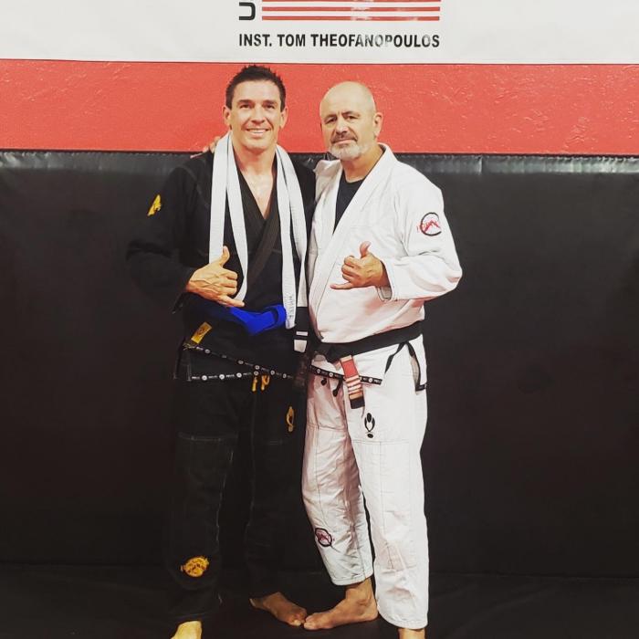 Blue belt · October 19, 2023 · Promoted by Tom Theofanopoulos