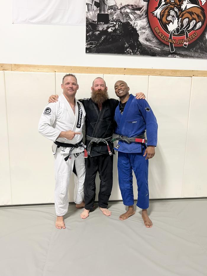 It’s always a great training day. When you’re with John Schell and Marcus Brown